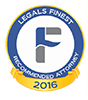 Legals Finest Recommended Law Firm 2015 & 2016