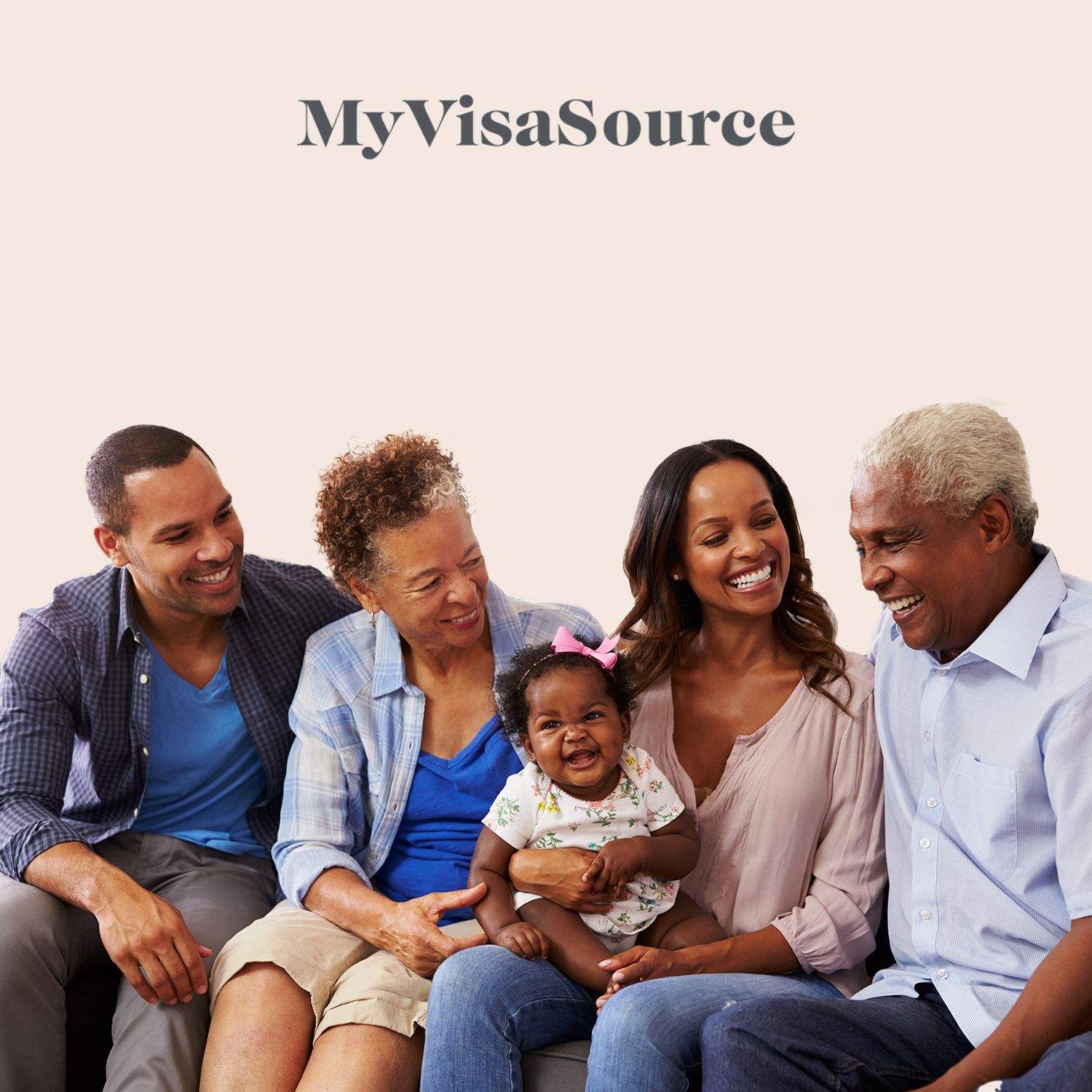 happy ethnic family sitting together my visa source